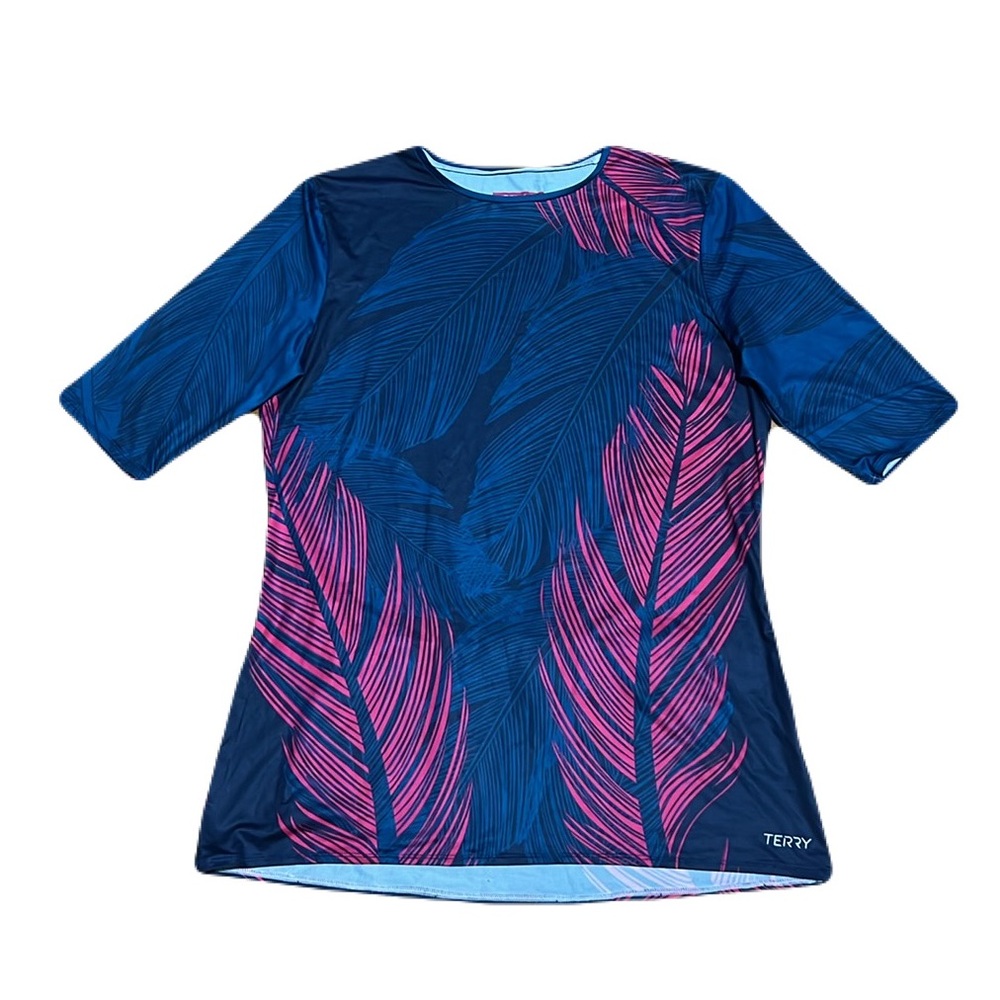 Terry Cycling Women’s Soleil Crewneck Short Sleeve Jersey, size XL